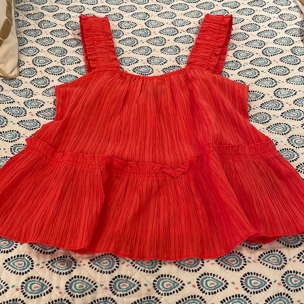 Adorable current air top from Anthropologie